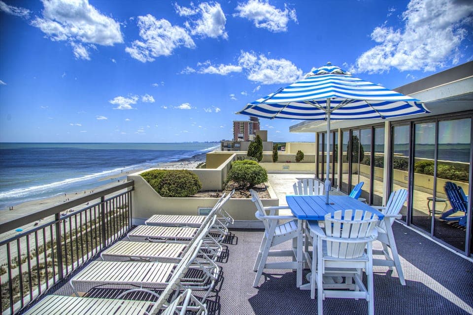 The one and only exclusive private top tenth floor Rooftop Penthouse & Terrace.