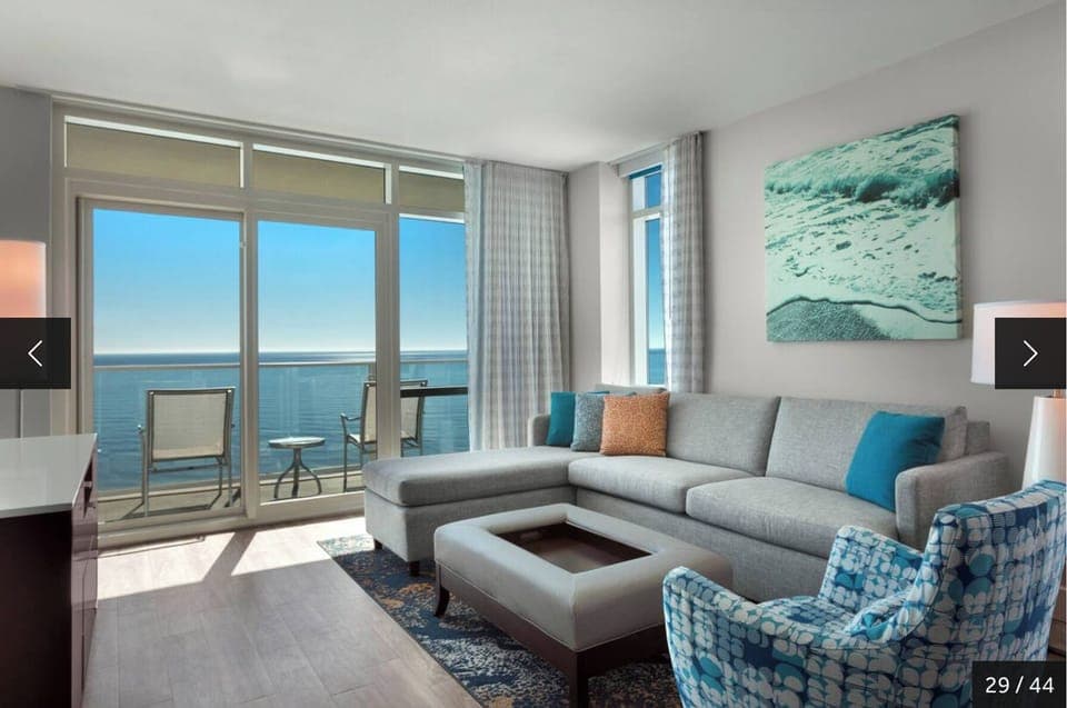 spacious living area