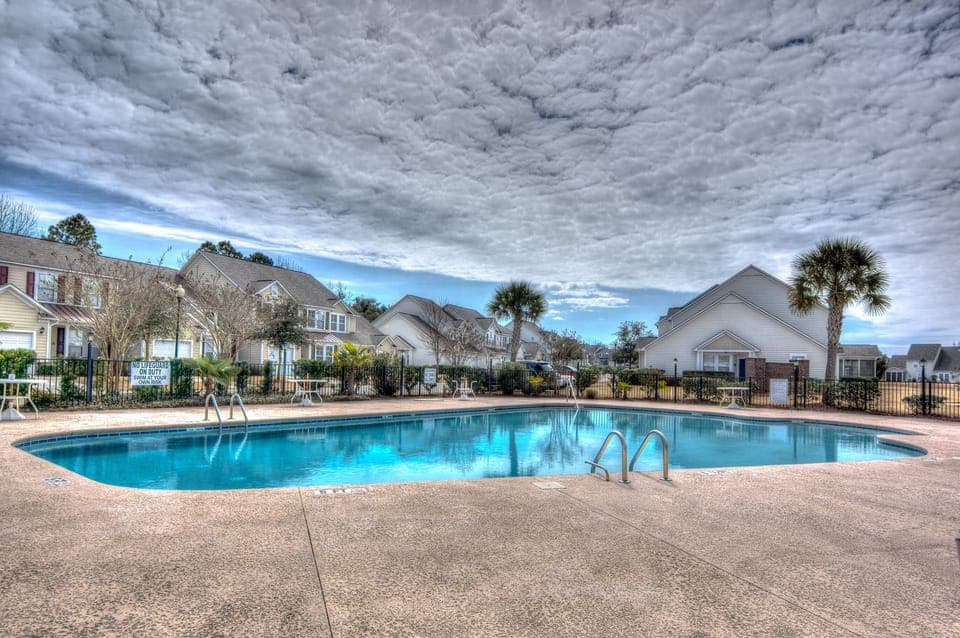 Gorgeous views round our private neighborhood pool