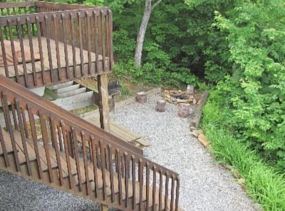 Enjoy marshmallows at the firepit