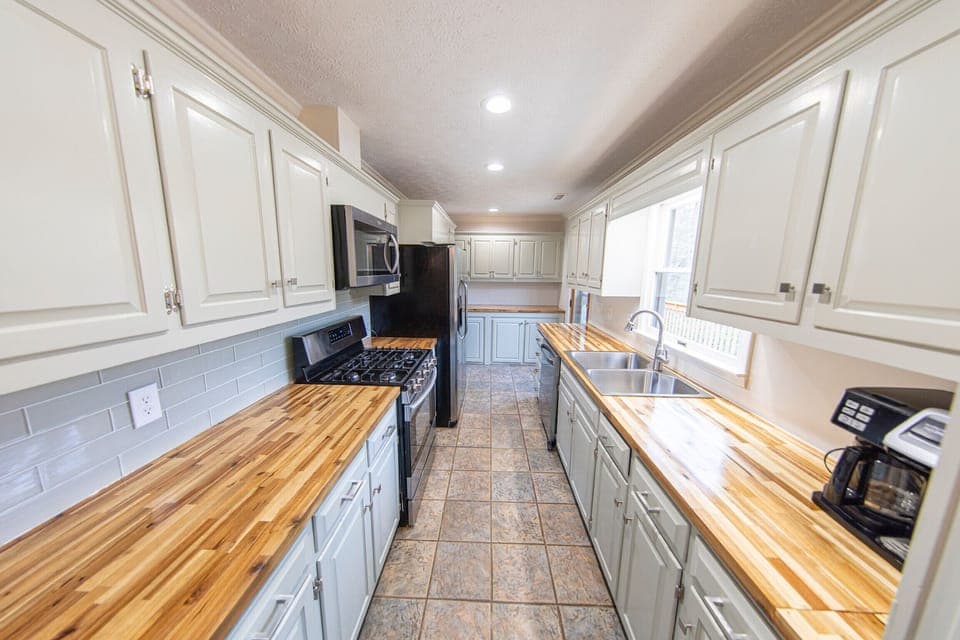 Main level kitchen.