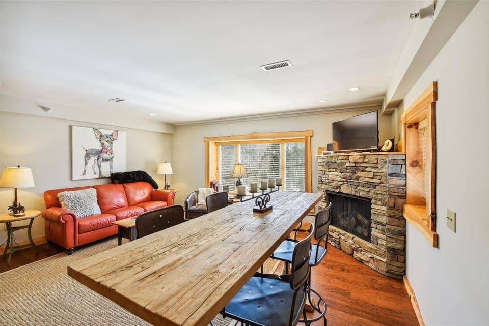 Indoor fireplace