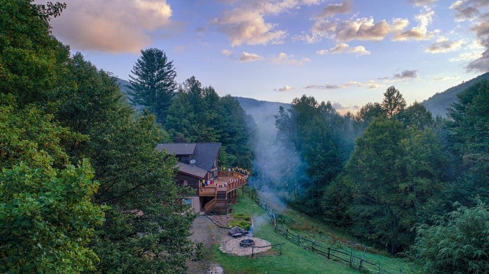 Roaring streams, crisp mountain air, & forest scenery heal body, mind, & spirit
