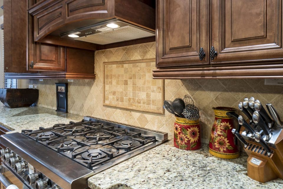 Kitchen on main level