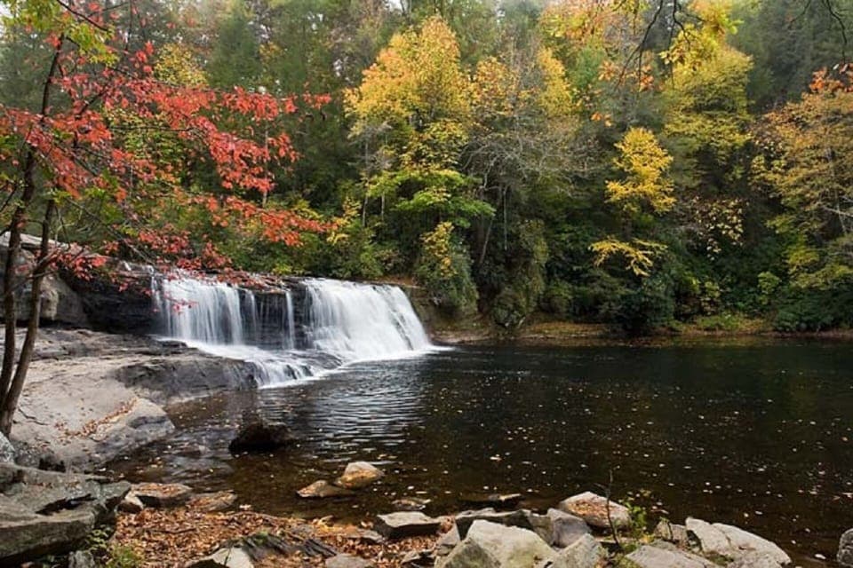 Hooker Falls, less than 5 miles away.