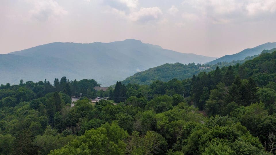 Aerial above Grand View