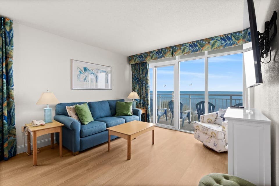 Oceanfront Living Room