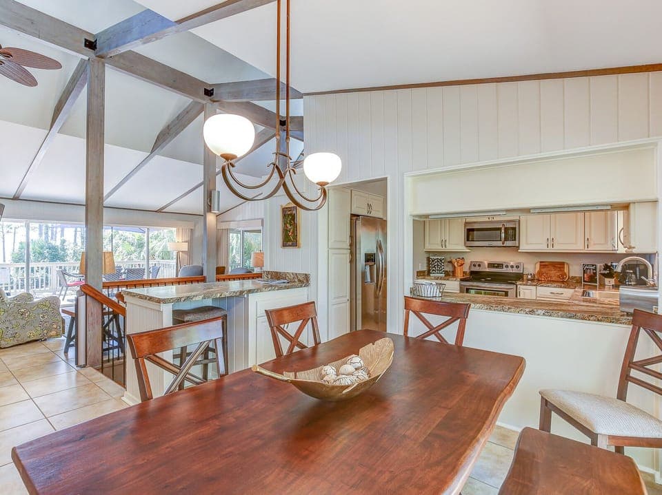 Dining/Kitchen/Living area