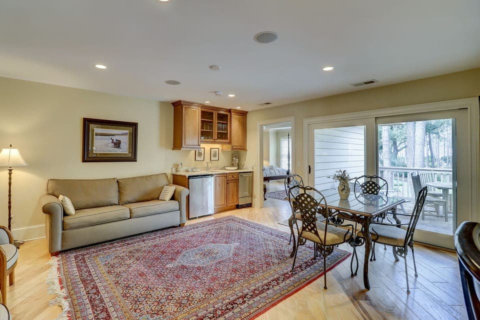 TV Room w/ Wet Bar
