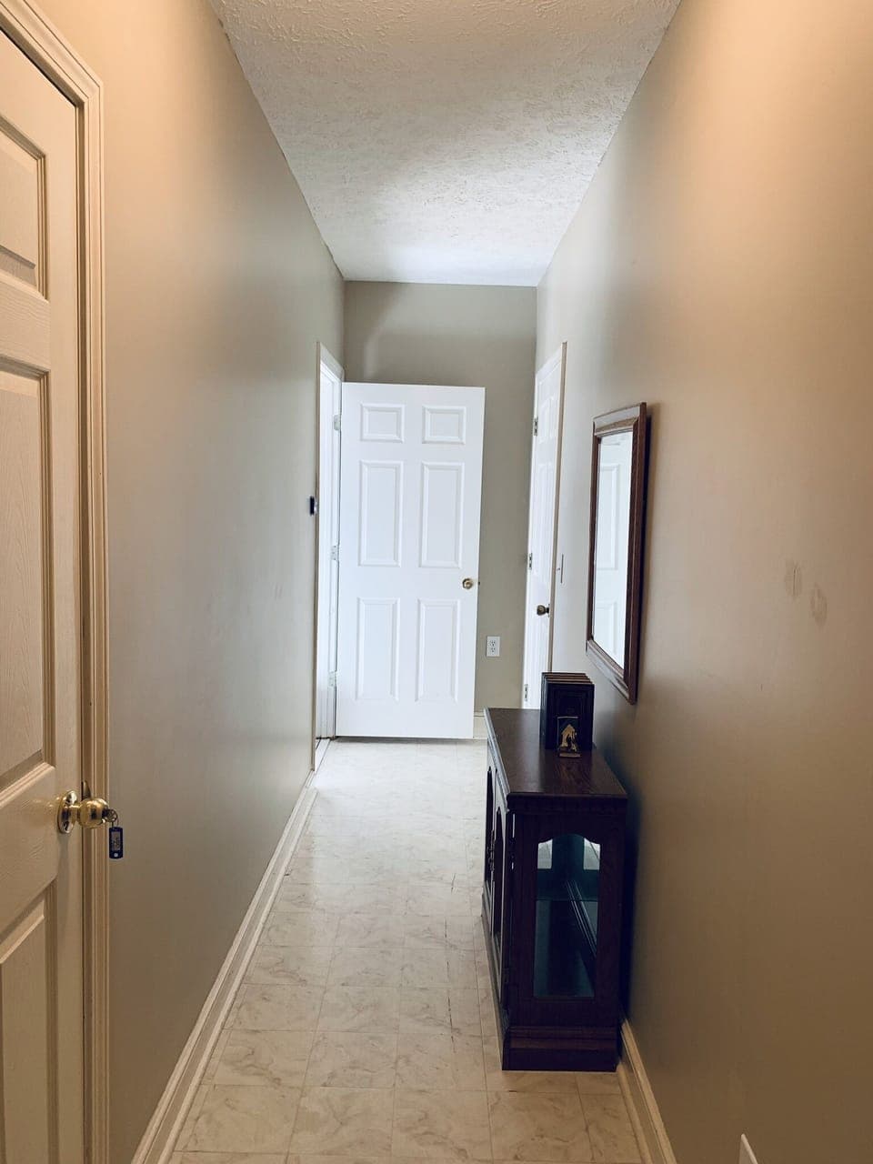 Basement hallway