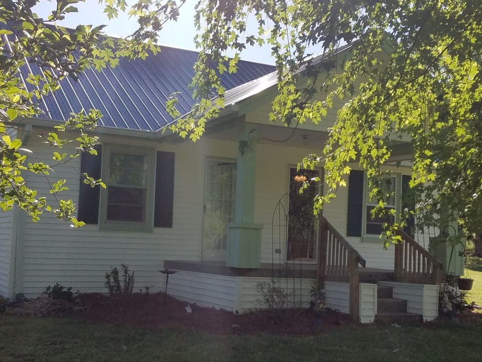 peacefull front porch