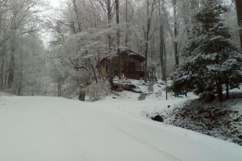 Snowy day.