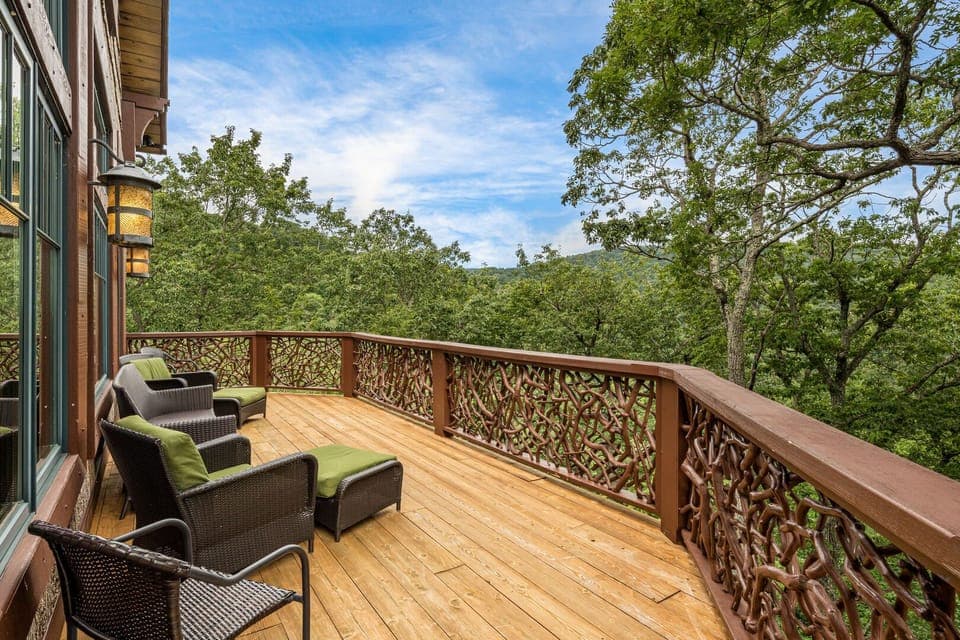 Outdoor Seating on the Main Level