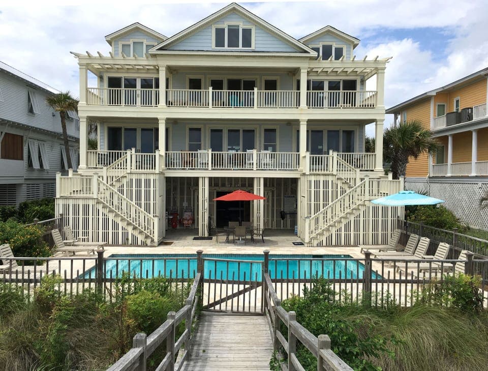 Ocean Facing View of House