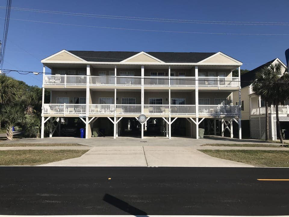Front of building