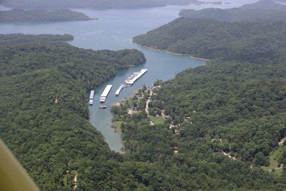 Nearby Star Point Marina Aerial View 