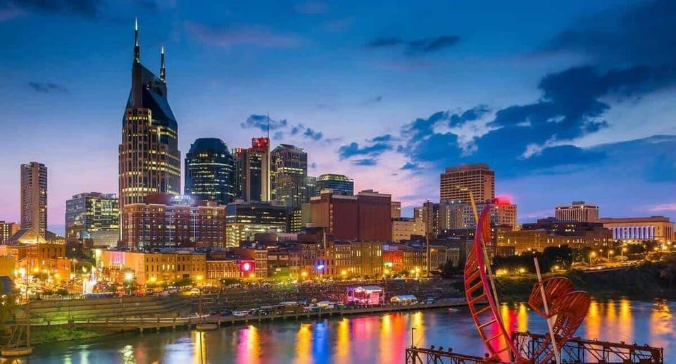 Nashville is only 15-20 mintues north of Franklin on I-65
