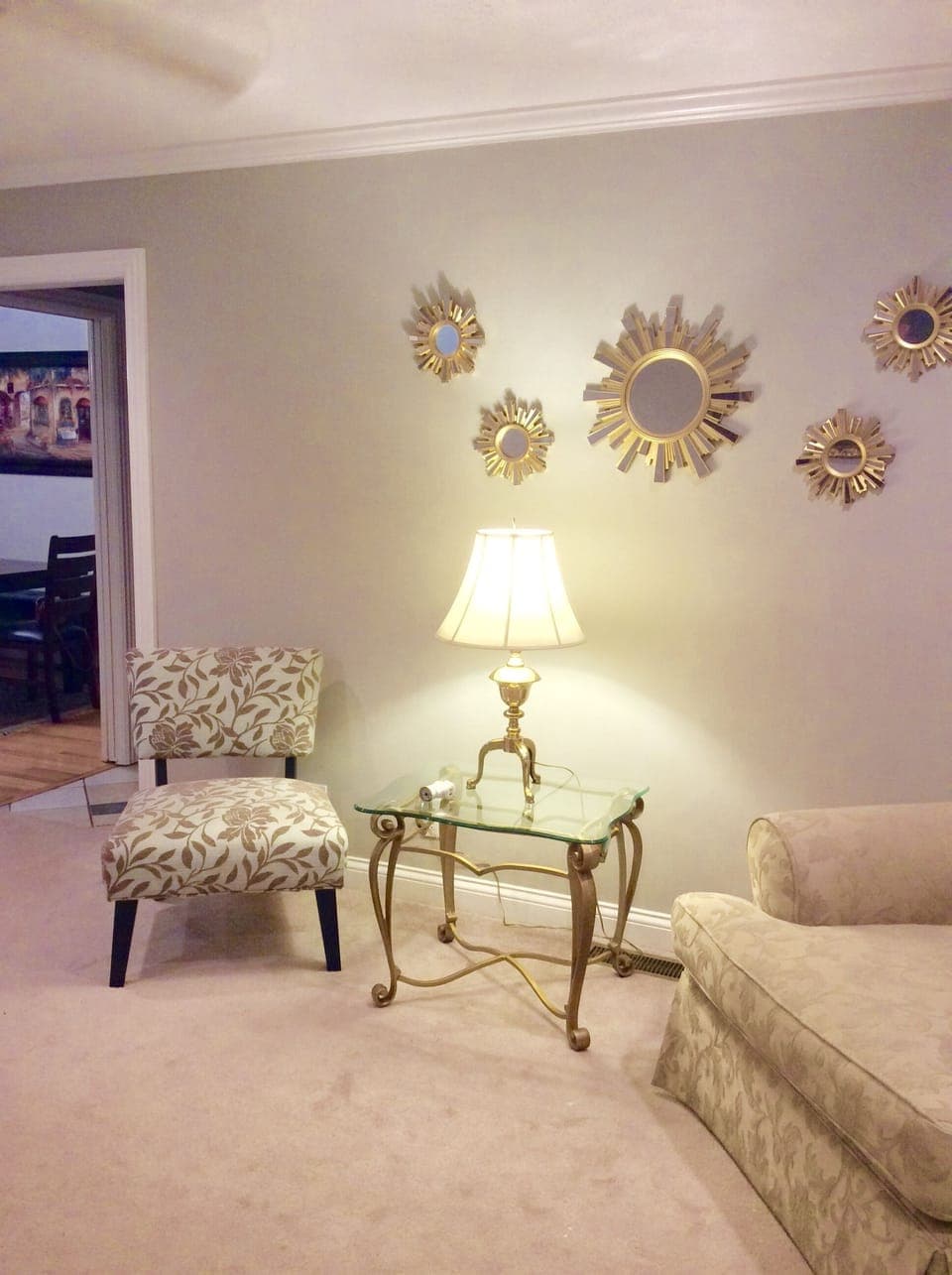 Living room area 