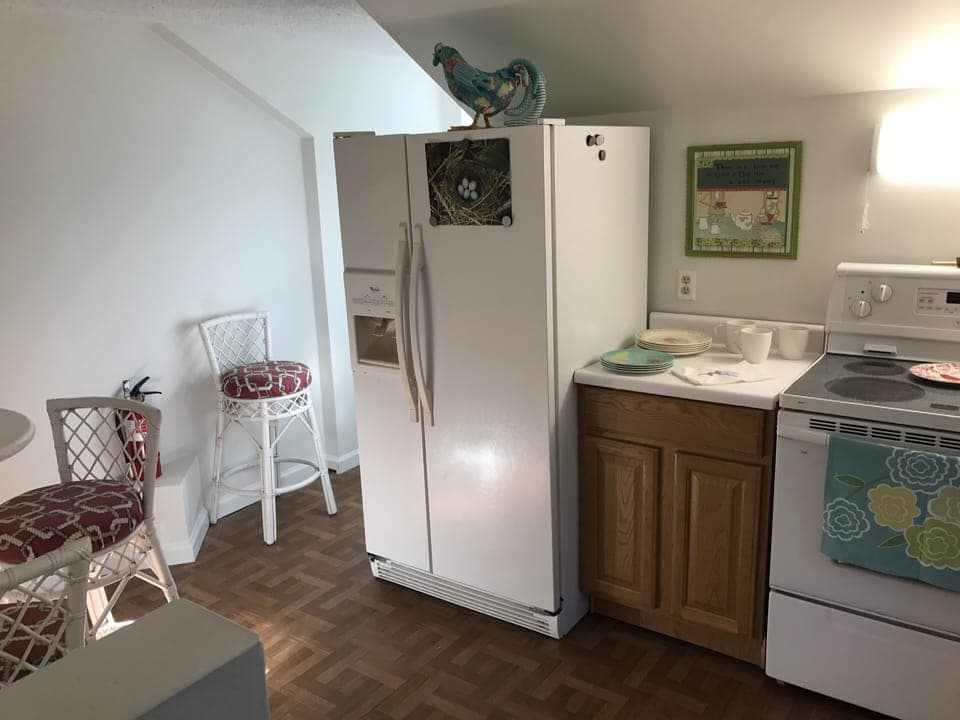 fully stocked kitchen