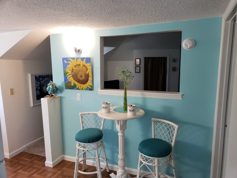 cosy kitchen has everything you will need . 