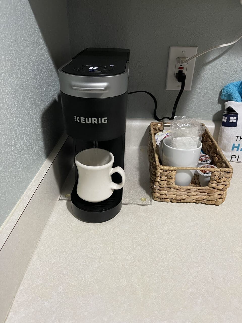 Coffee anyone? Maybe out on the balcony 