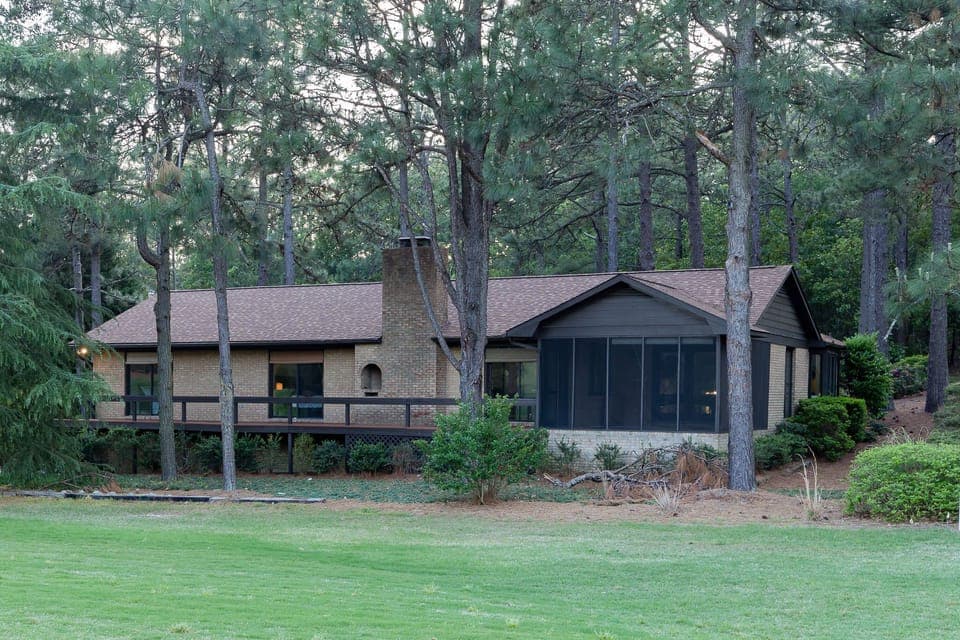 Back side of the Home backing into Pinehurst # 3 Golf Course
