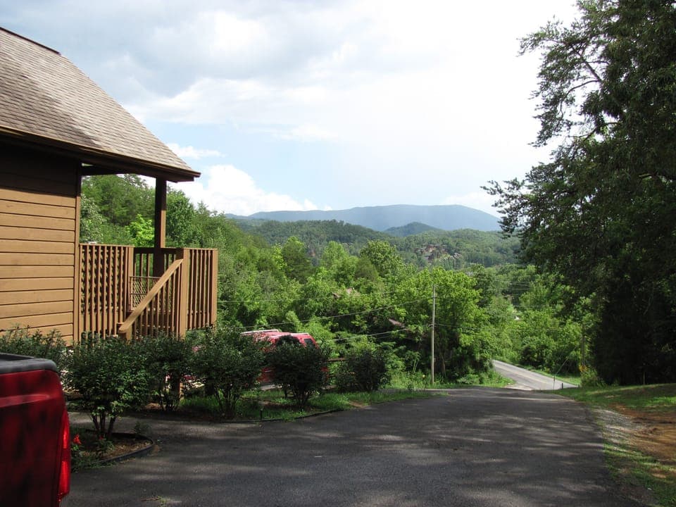 View from side of Cabin.