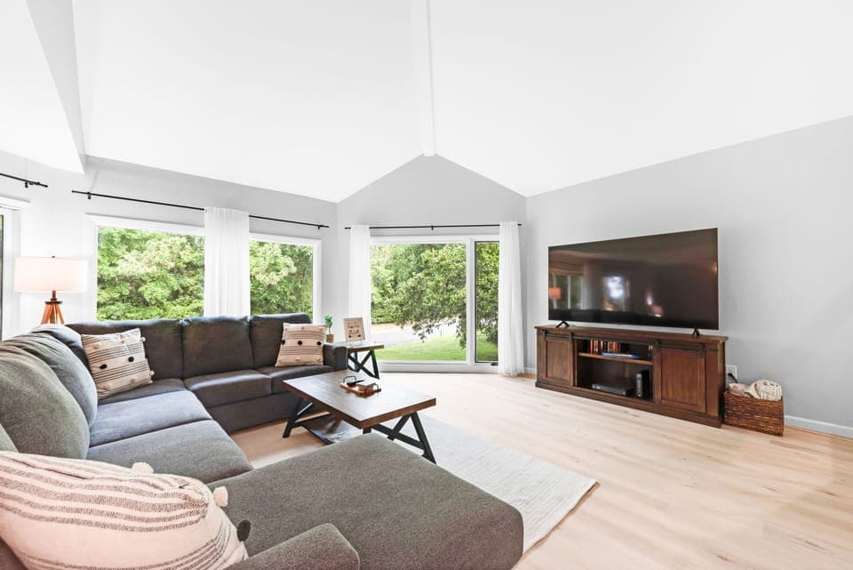 A large Smart TV