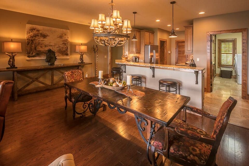 Dining area.