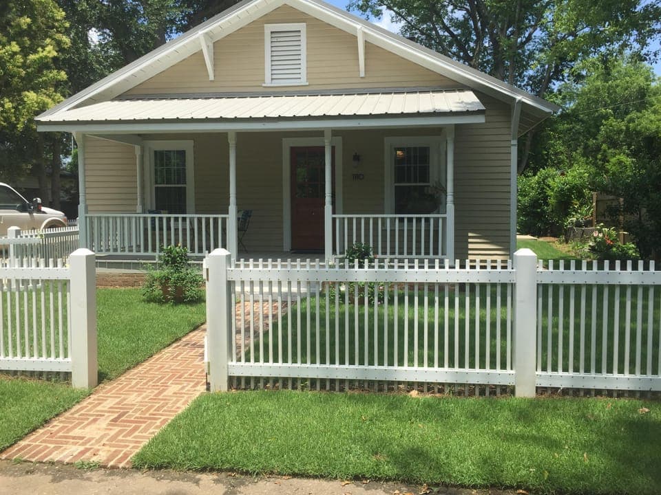 Front of cottage
