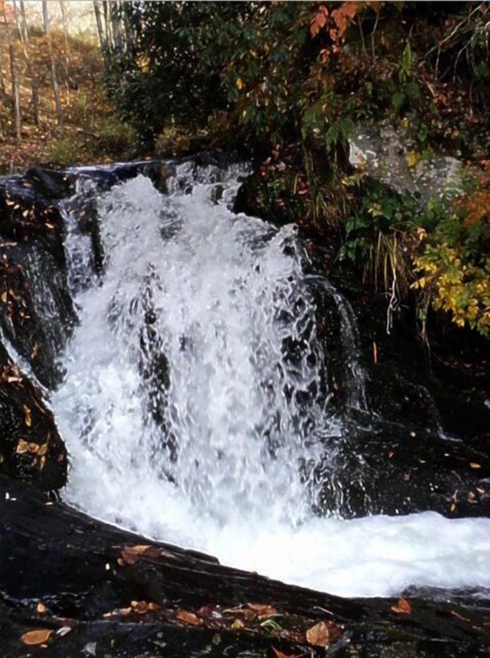 Nearby waterfall