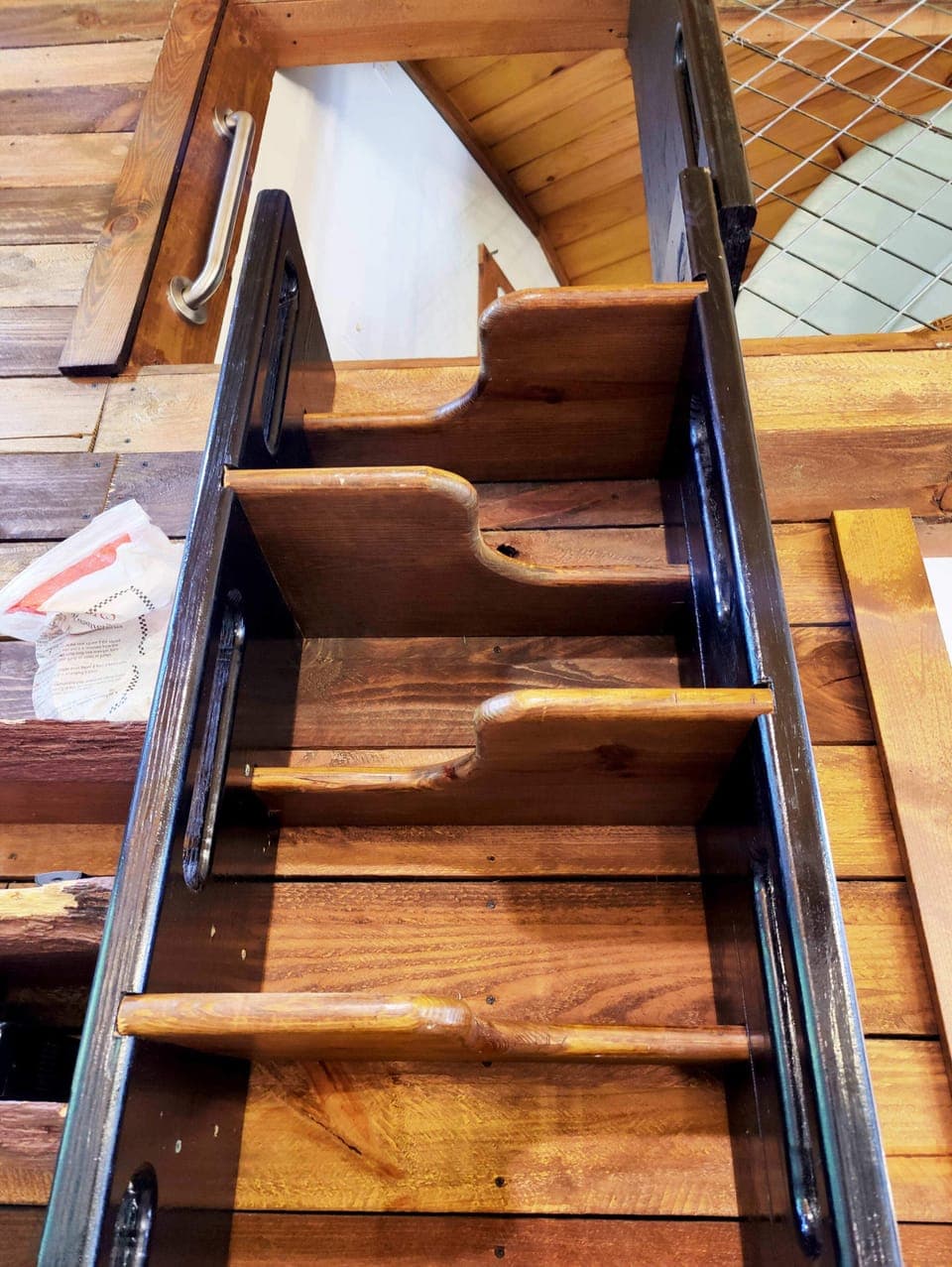 Handmade ladder!