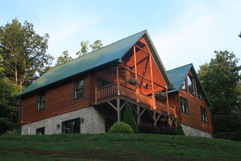 House and Garage from the Side
