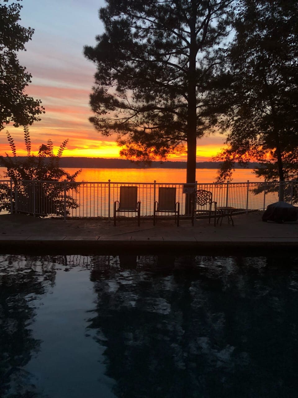 Amazing sunsets.