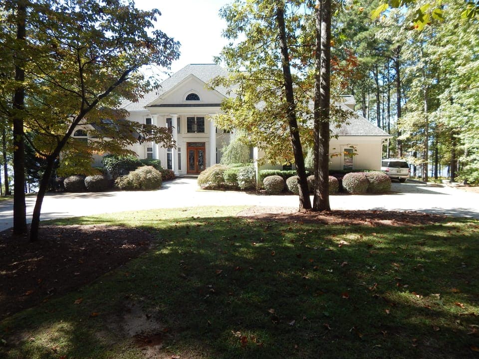 Front of home.