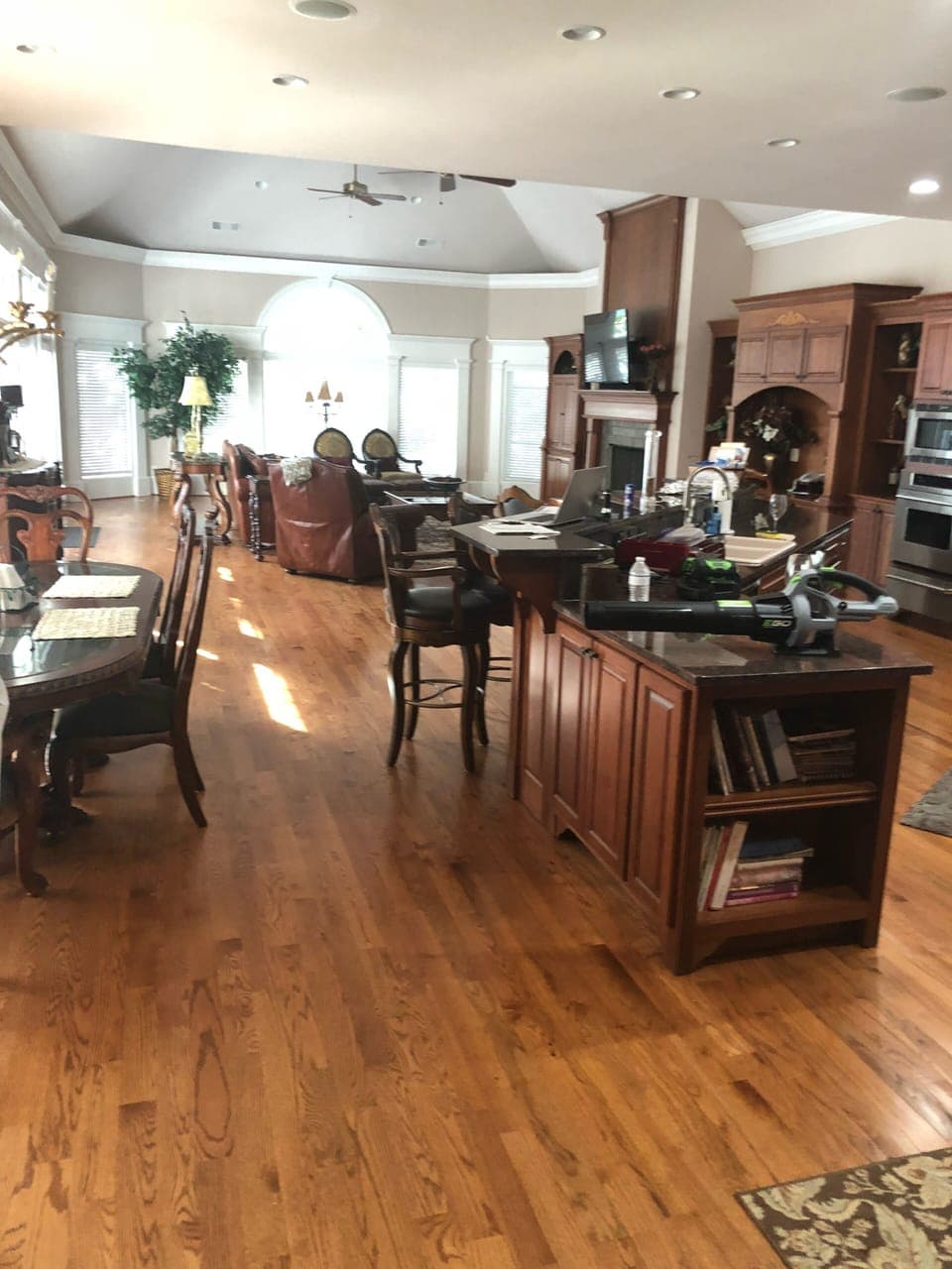 Main kitchen.