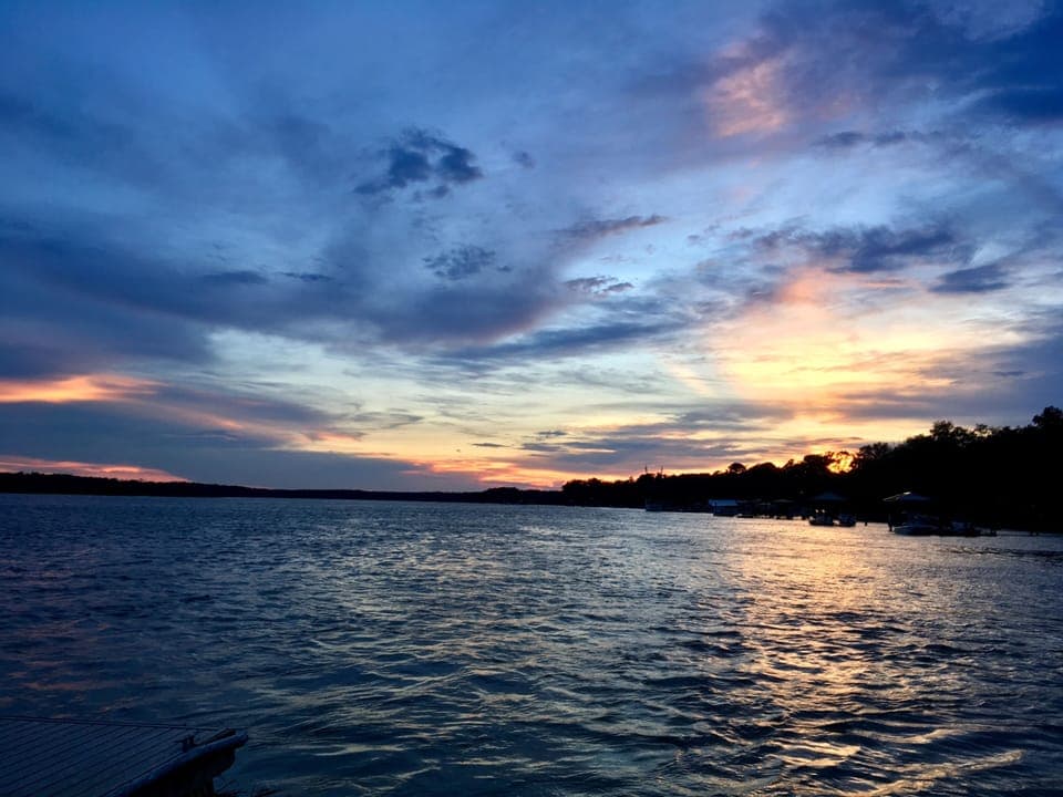 May River Sunset from Town Dock