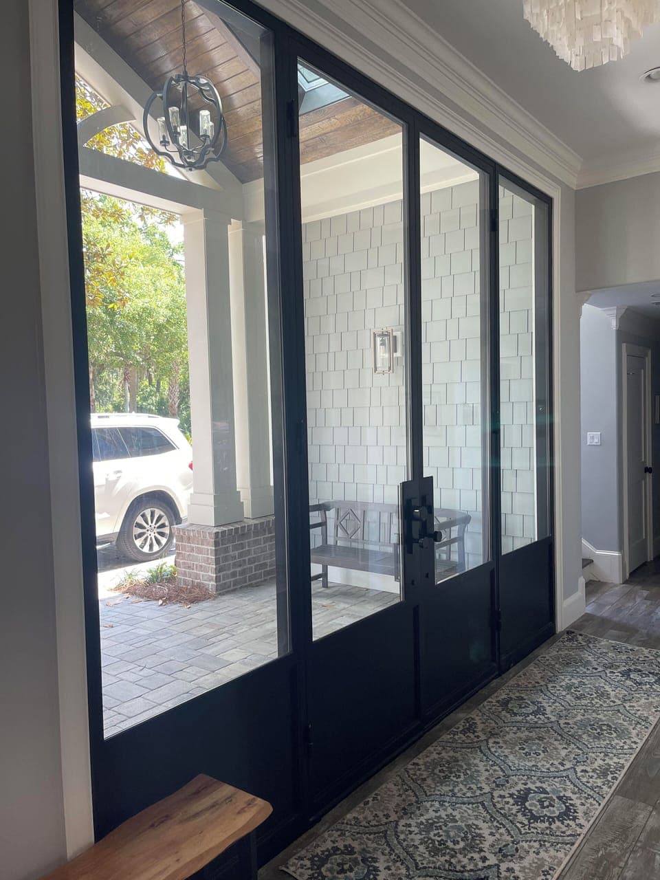 Open concept foyer!