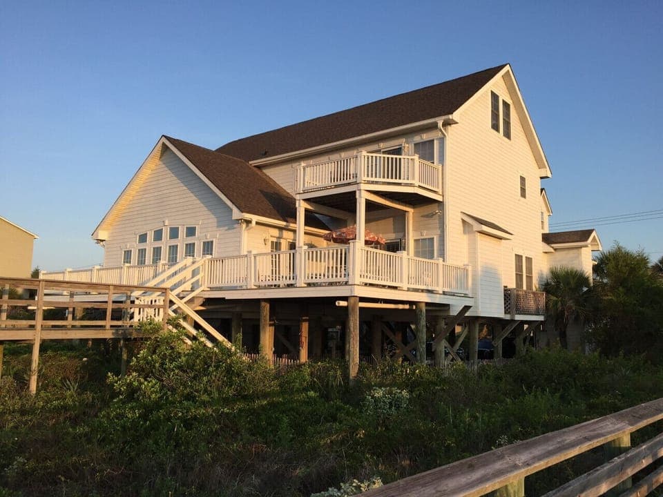 View From Beach