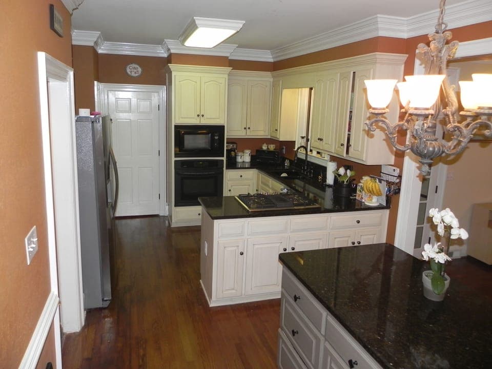 Kitchen side view