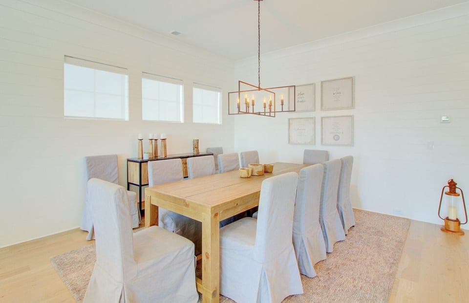 Dining area.