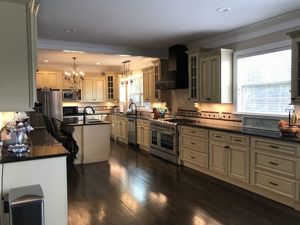 Large Chef’s Kitchen fully stocked for you to cook