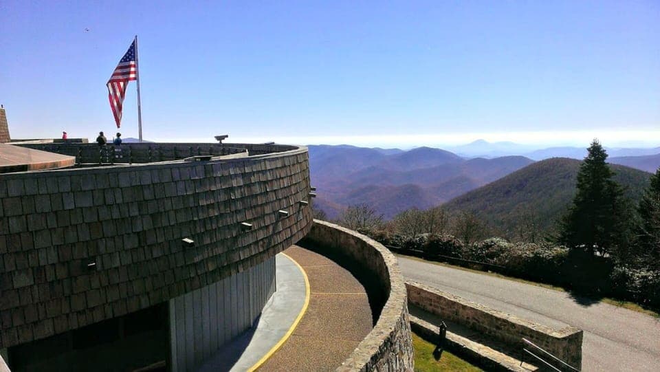 View from Georgia's highest mountain.
Brasstown Bald
