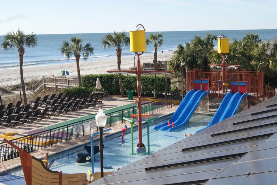 View from balcony of kids splash zone (looking right)