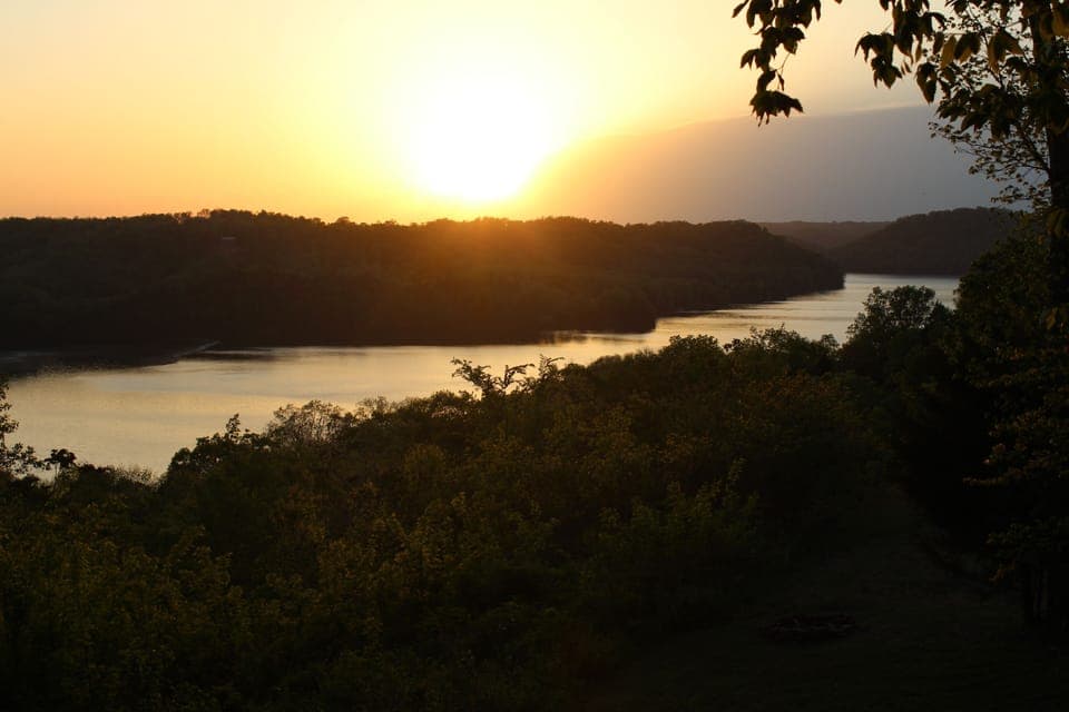 Eat your supper on the deck watching the beautiful sunset!