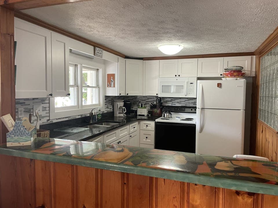 New White Kitchen with Granite