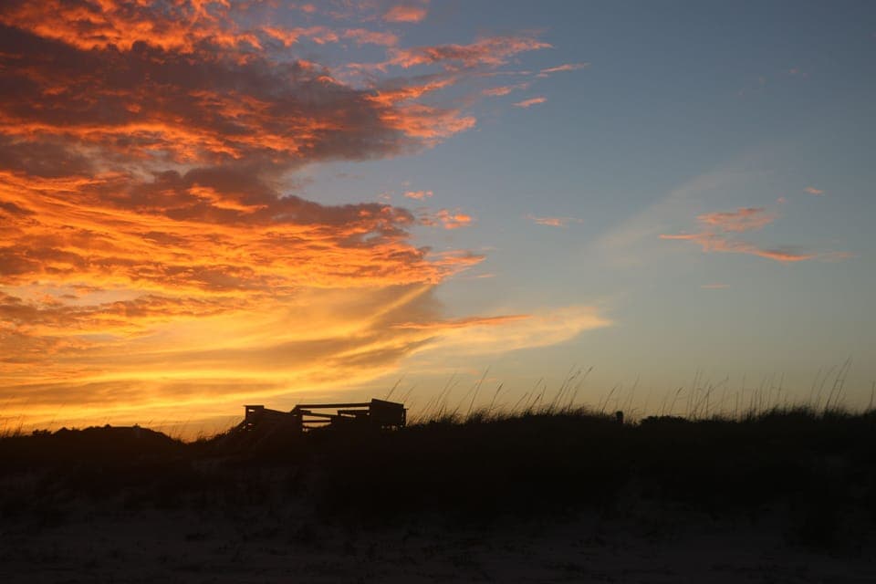 Last Friday Night's Sunset...