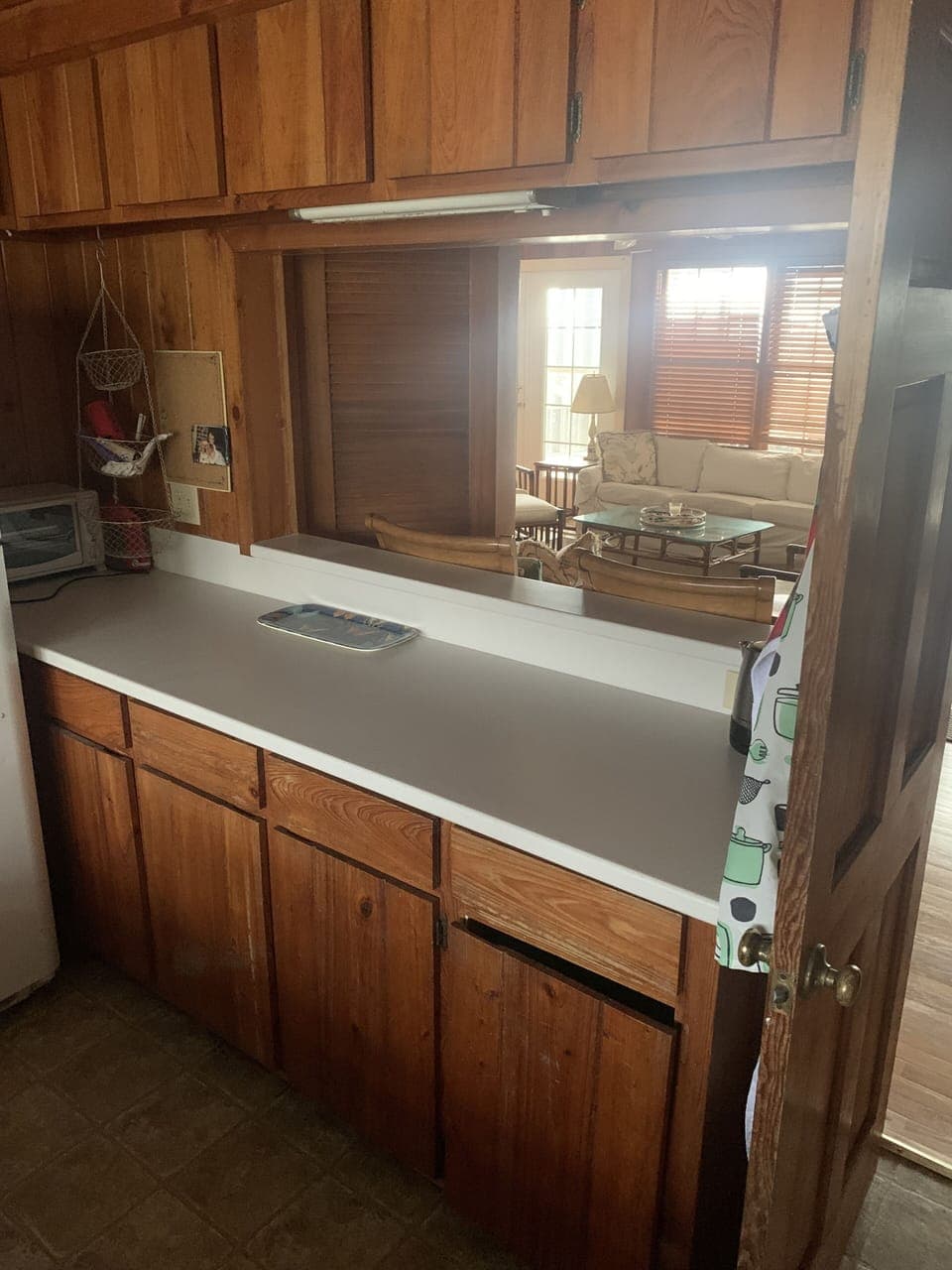New Countertop and Look-through Bar 