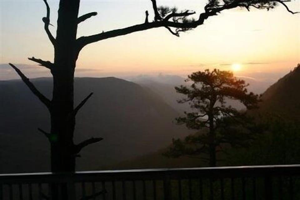 View of Jones Gap from the deck