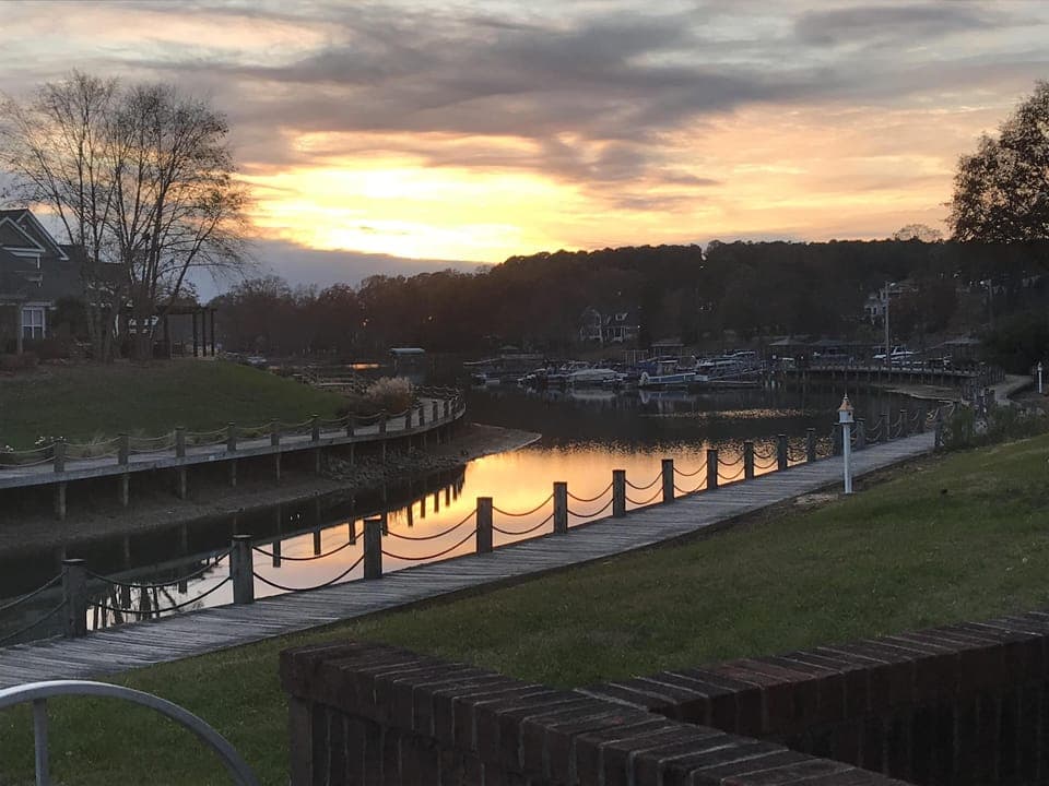 Sunset from our patio